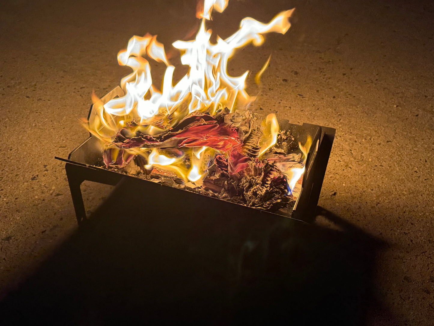 14" Collapsible Fire Pit-Grill