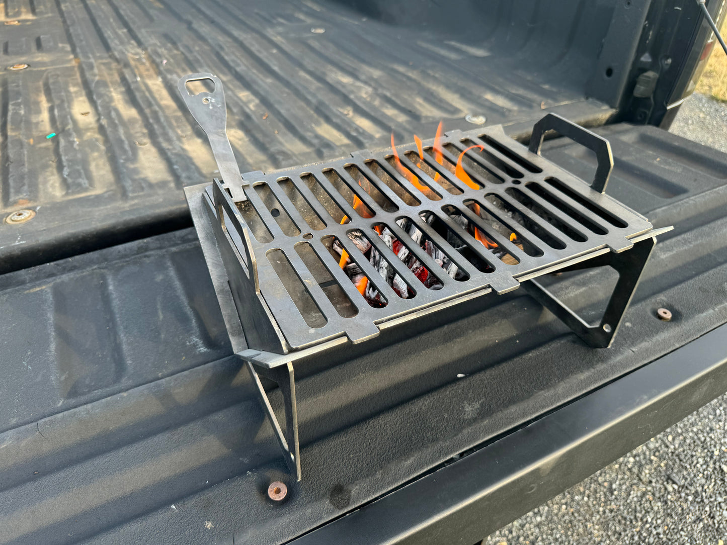 14" Collapsible Fire Pit-Grill