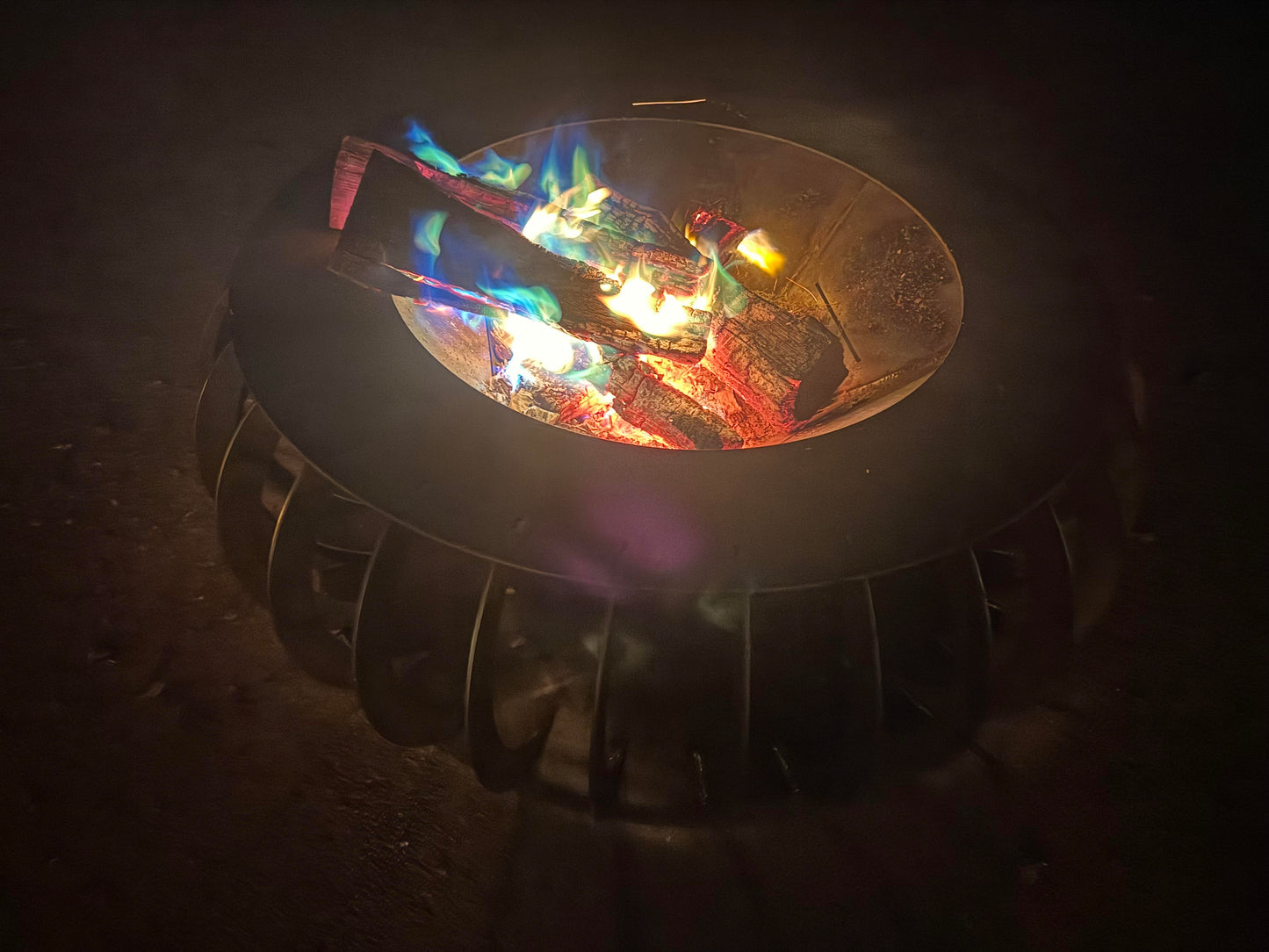 Round Outdoor Firepit