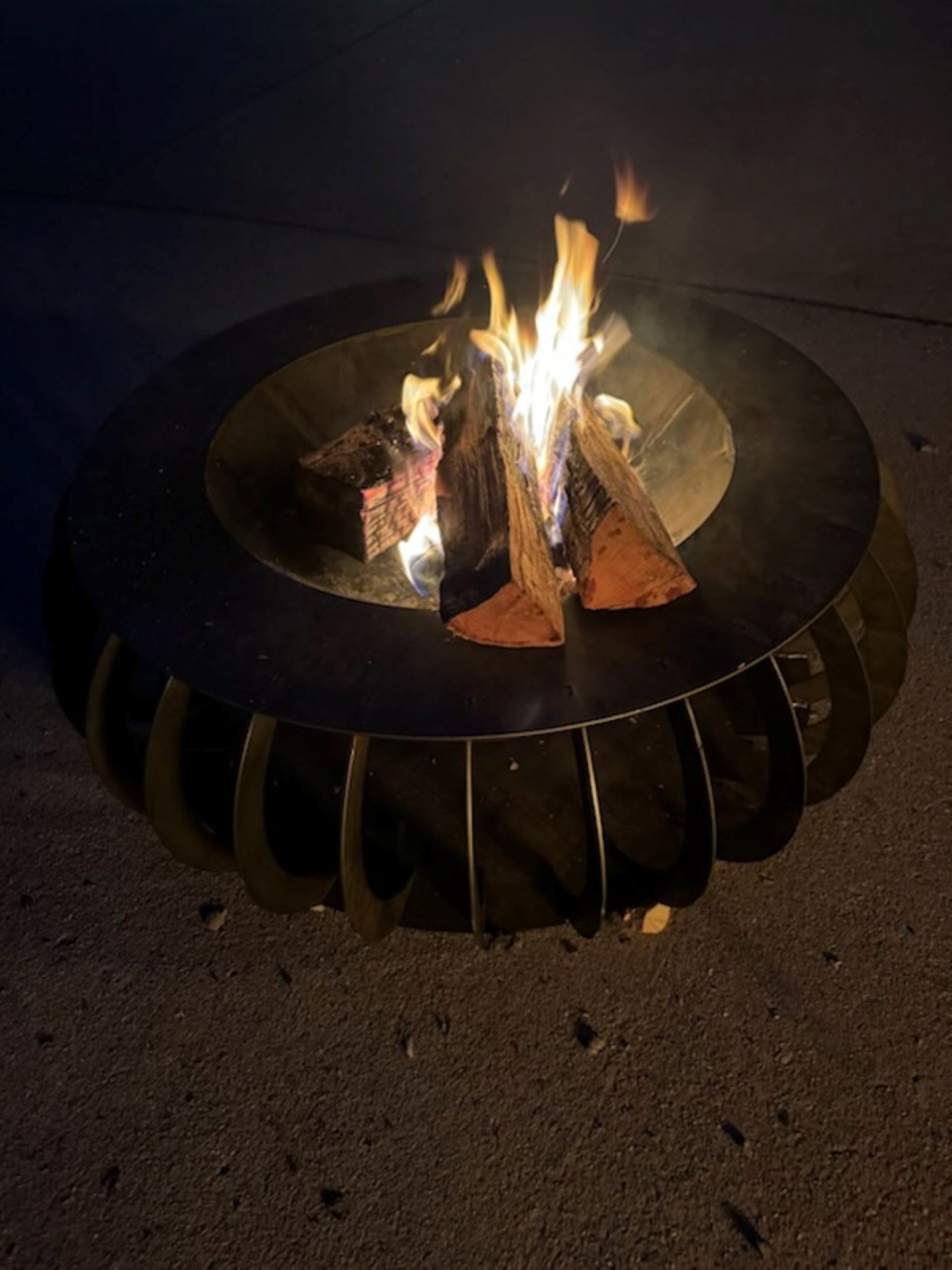 Round Outdoor Firepit