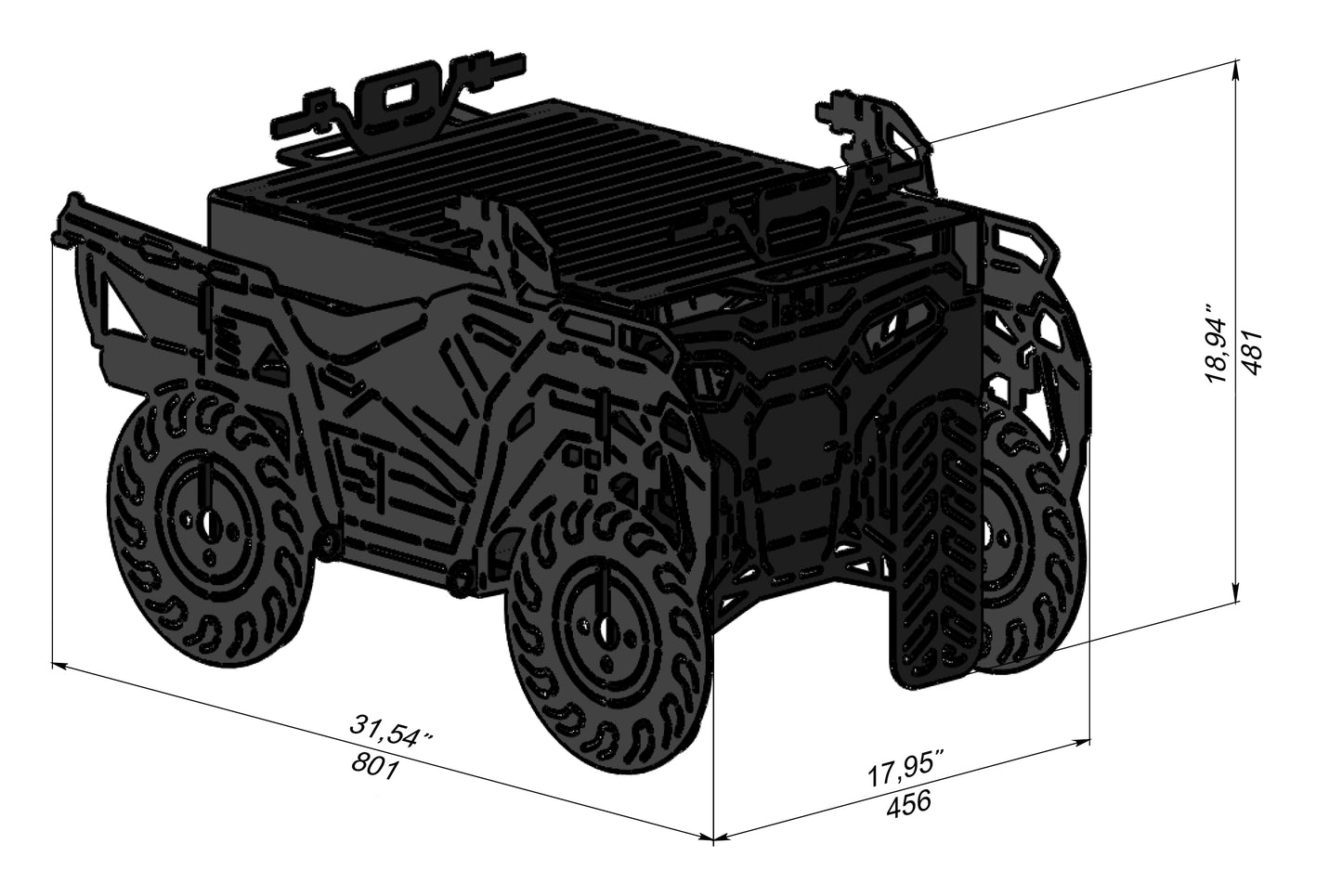 ATV  Outdoor Firepit