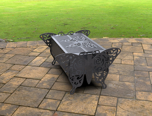 Butterfly Low Outdoor Firepit