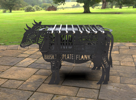 Cow Outdoor Firepit