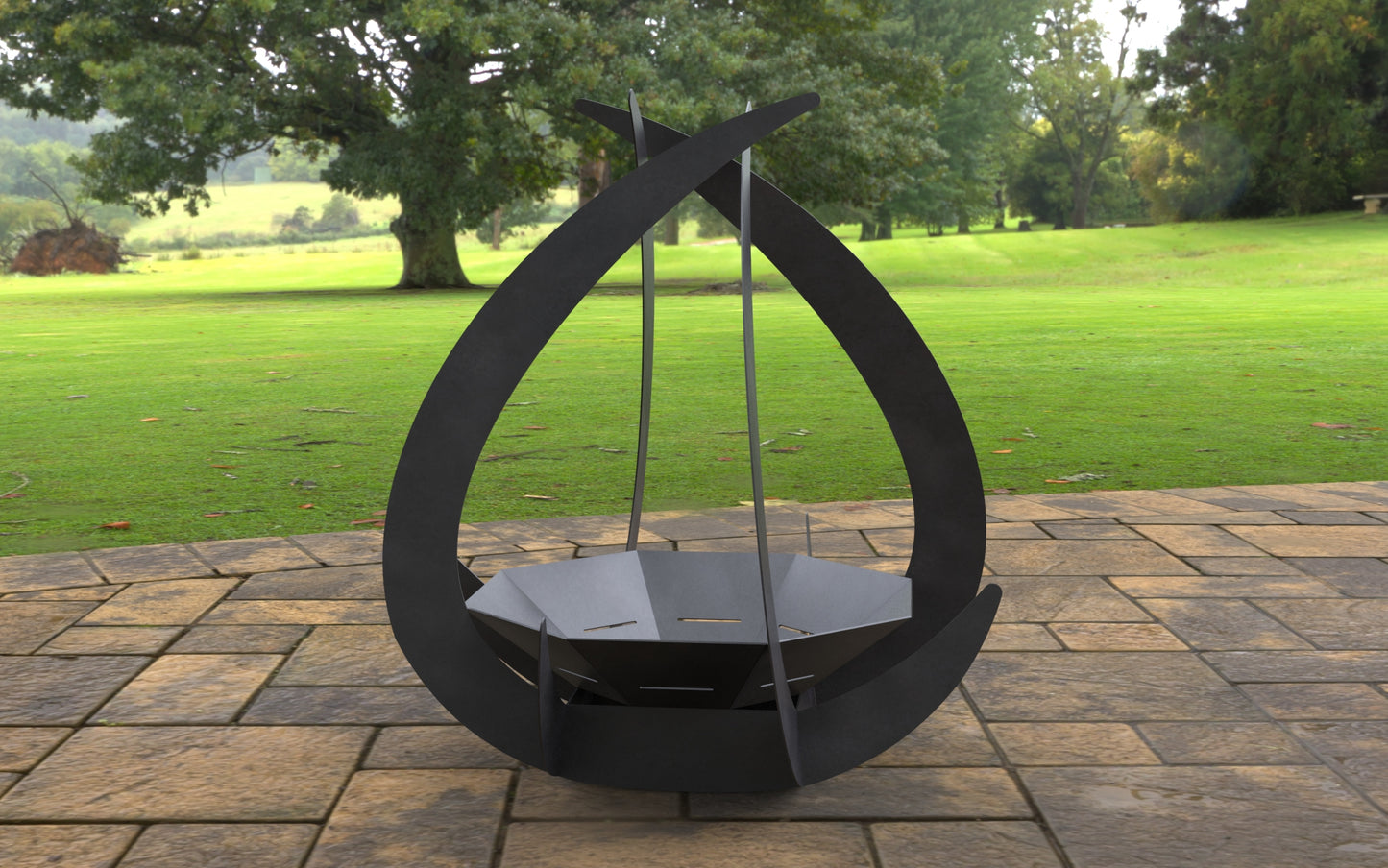 Octagon Outdoor Firepit