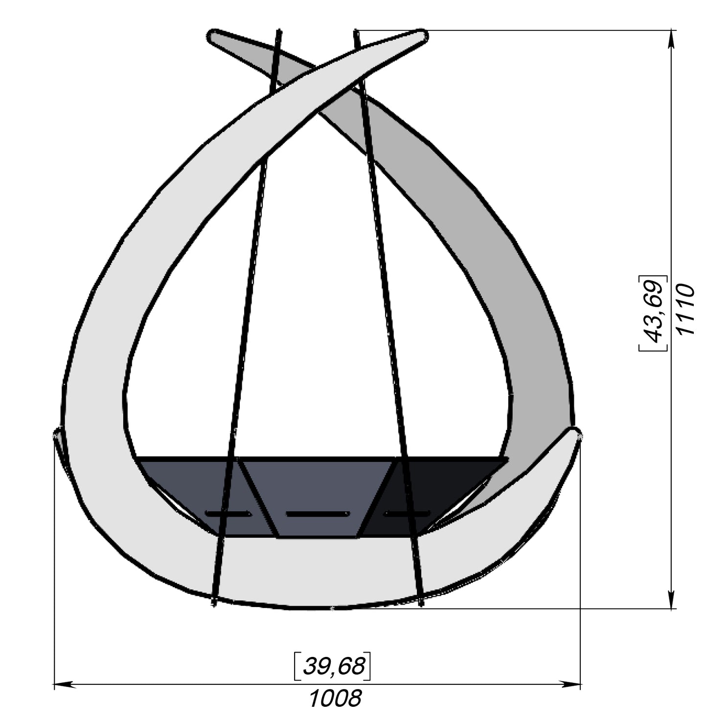 Octagon Outdoor Firepit