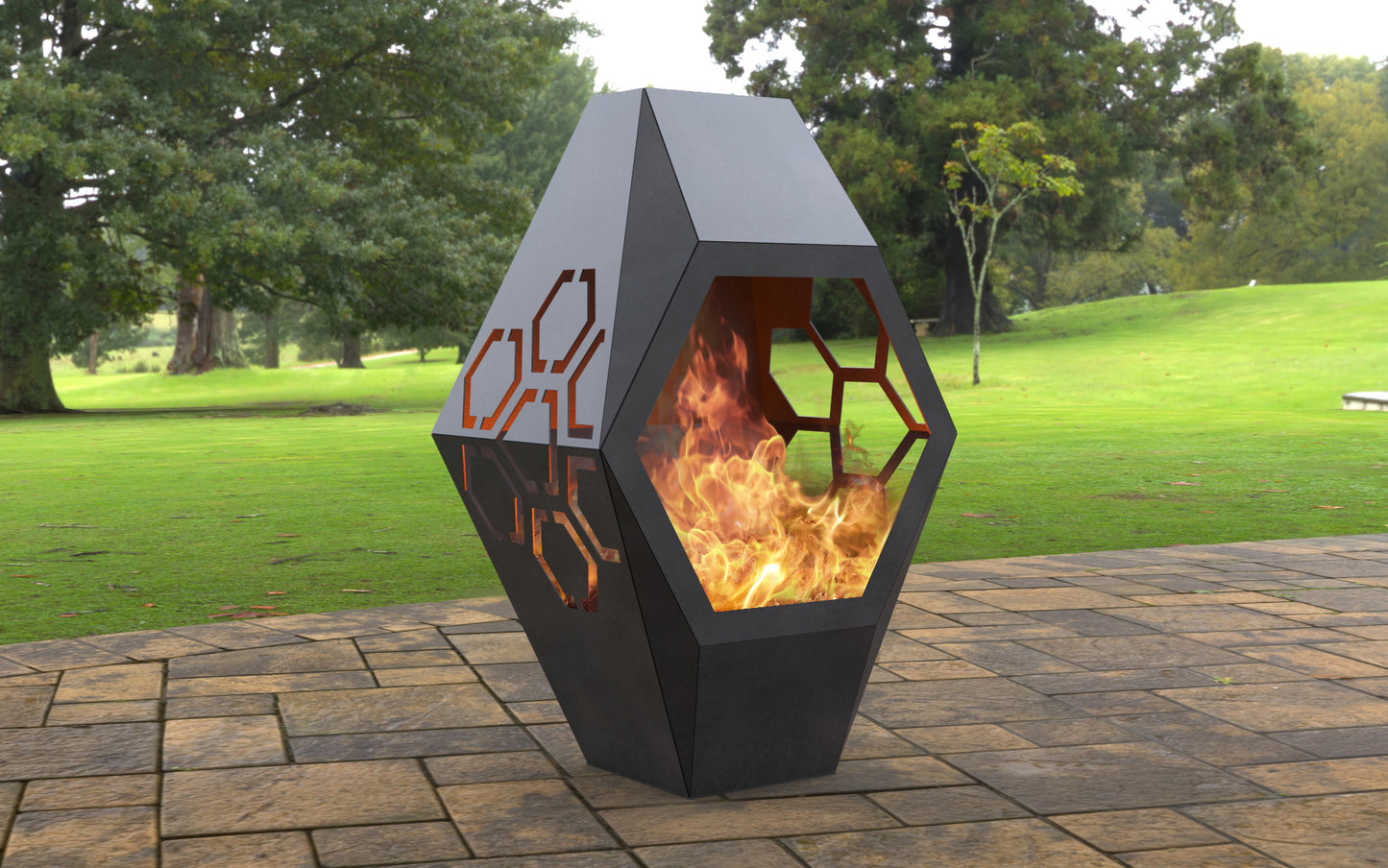 Beehive Outdoor Firepit