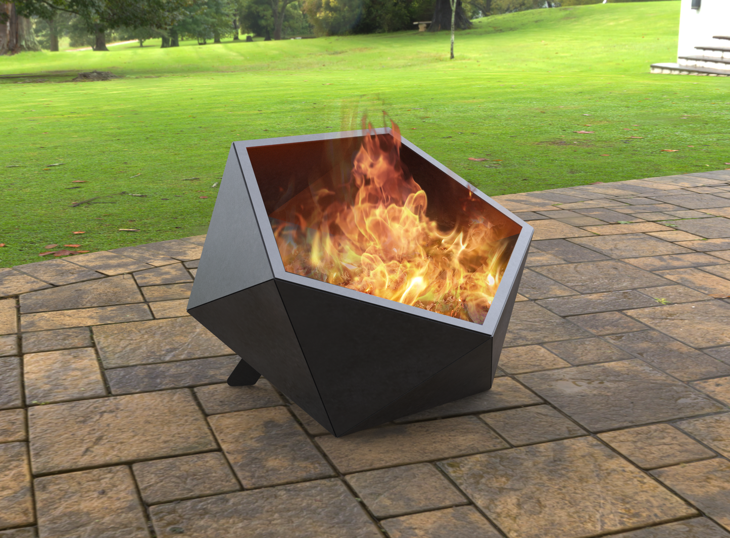 Firepit with Legs Outdoor Firepit