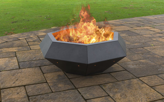 Heptagonal Outdoor Firepit