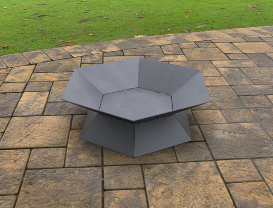 Hexagon 1 Outdoor Firepit