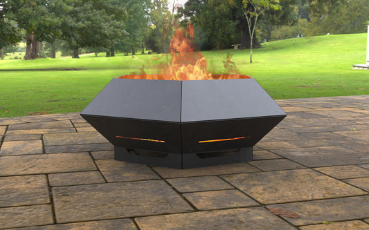 Hexagon 2 Outdoor Firepit