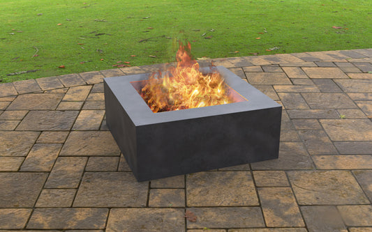 Modern Square Outdoor Firepit