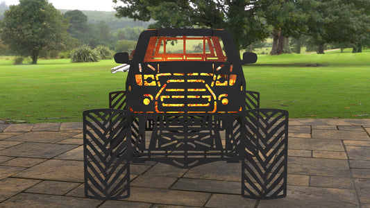 Monster Truck Outdoor Firepit