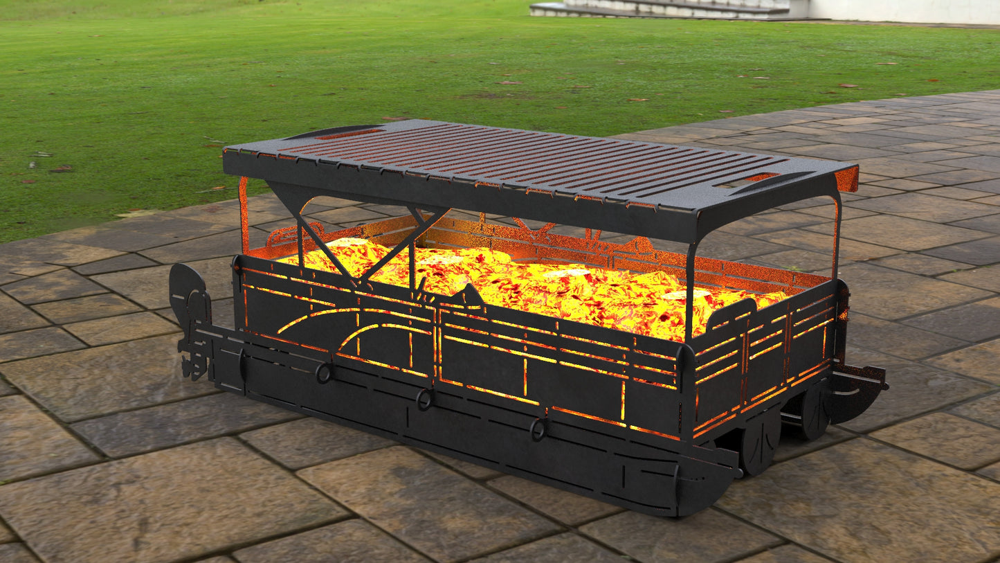 Party Boat Outdoor Firepit