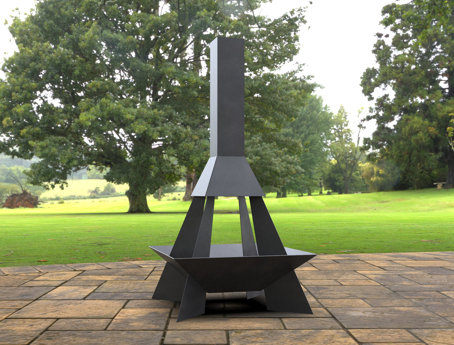 Pyramid Rocket Little Fire Outdoor Firepit