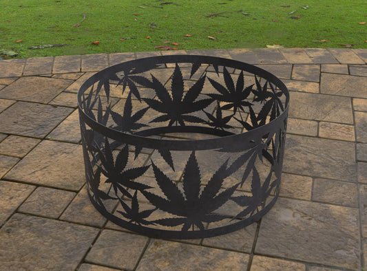 Cannabis Firepit Ring