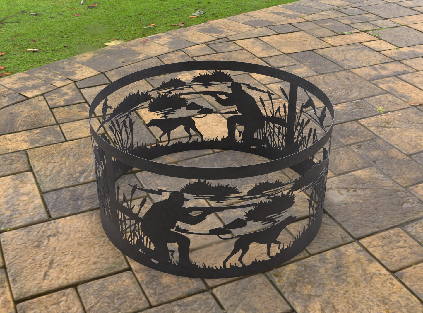 Hunting Firepit Ring