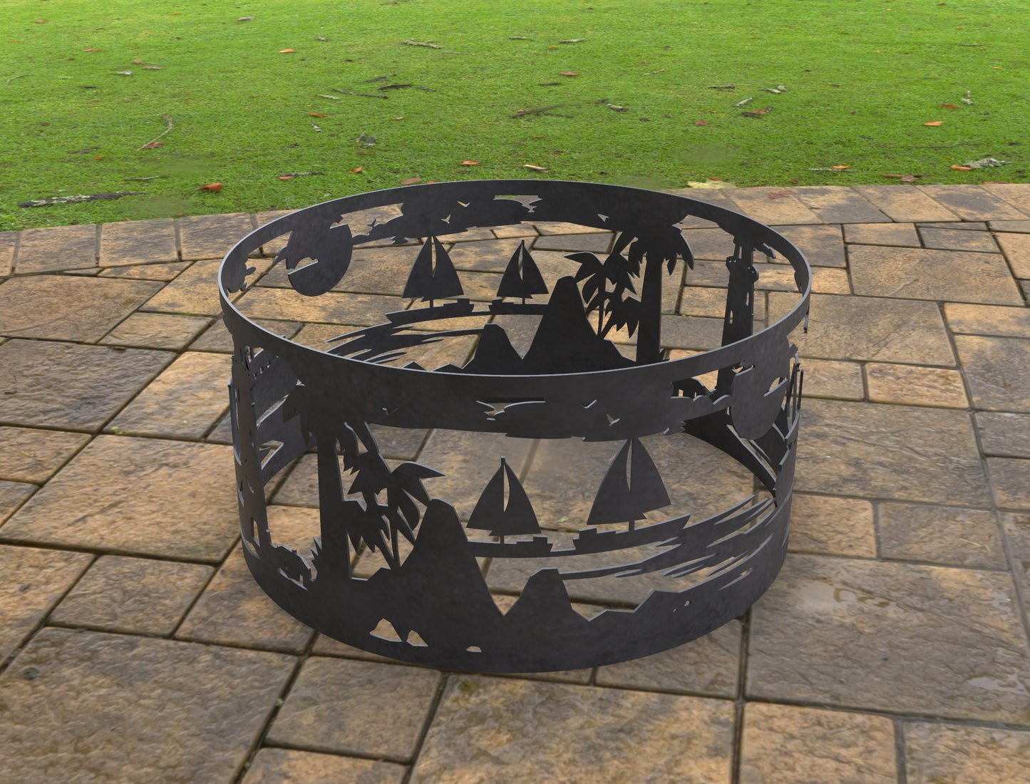 Island Firepit Ring