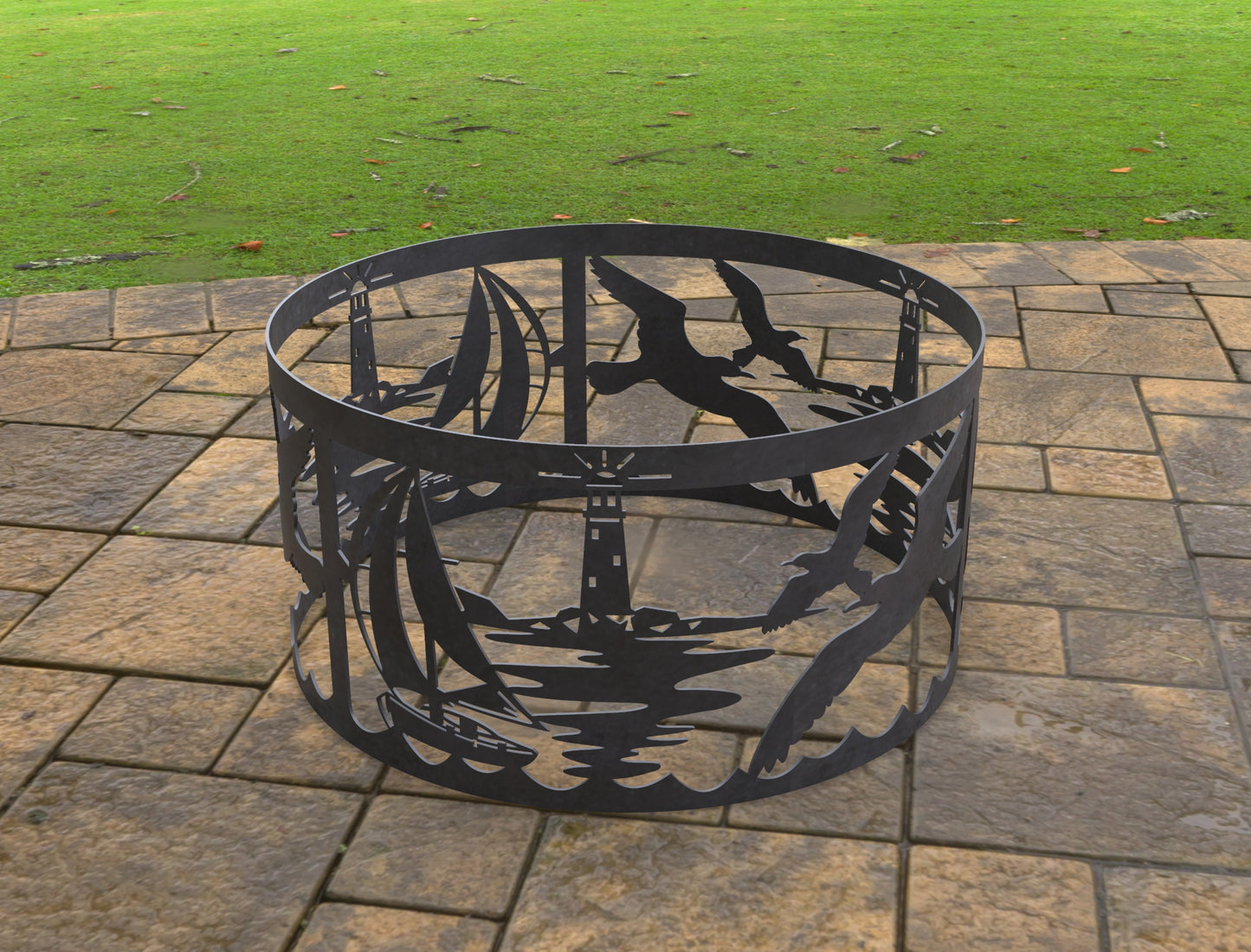 Ocean 1 Firepit Ring