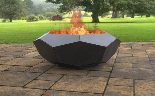 Volumetric Hexagon 3 Outdoor Firepit